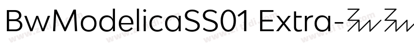 BwModelicaSS01 Extra字体转换